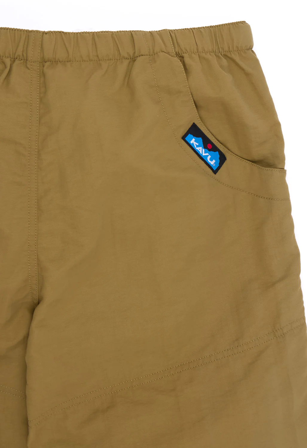 KAVU Men's Big Eddy Shorts - Olive - Image 4
