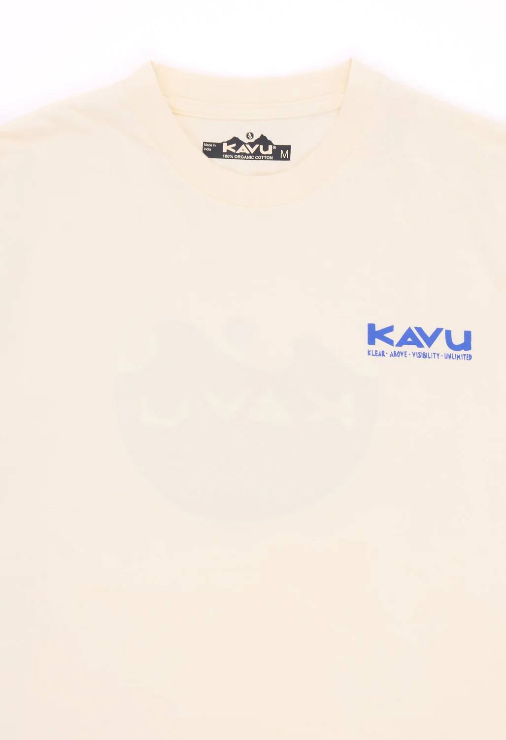 KAVU Men's Waves T-Shirt - Off White - Image 3