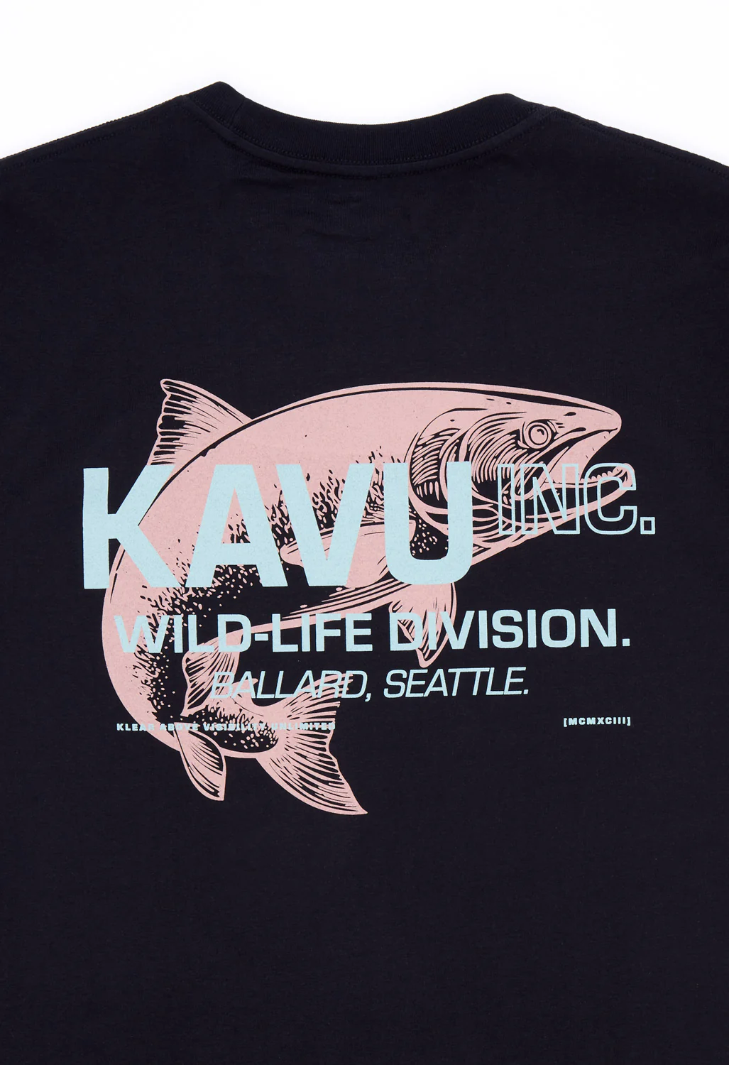 KAVU Men's Wild Life T-Shirt - Nautical Navy - Image 4
