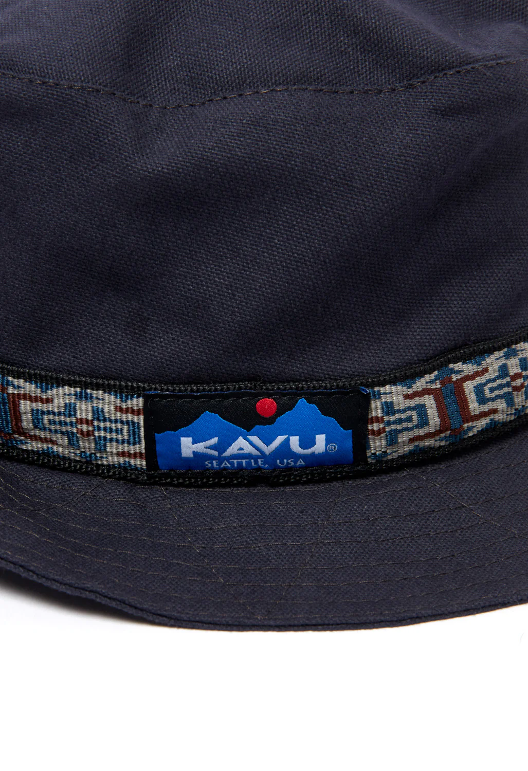 KAVU Organic Strap Bucket Hat - Midnight Navy - Image 2