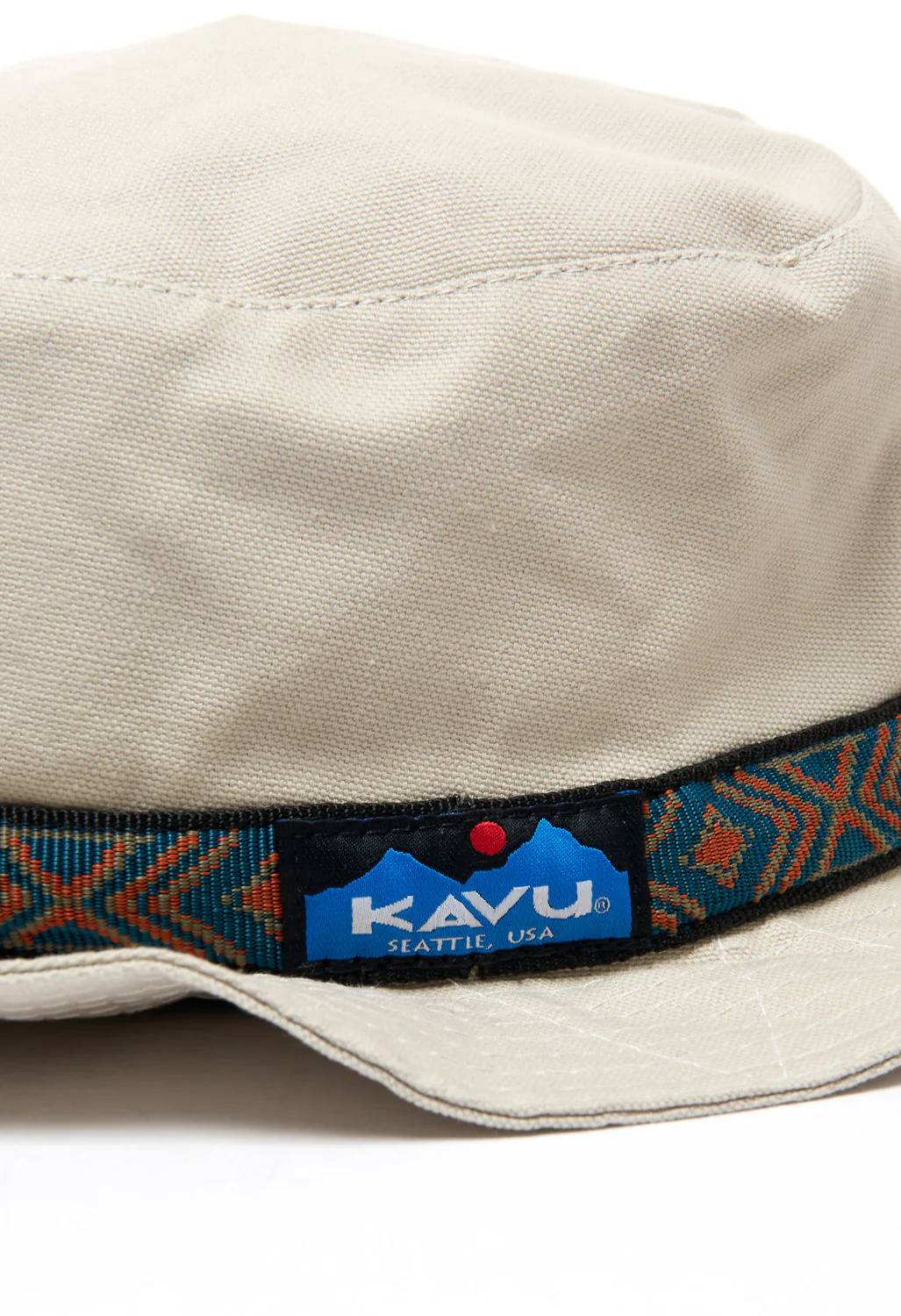 KAVU Organic Strap Bucket Hat - Stone - Image 2