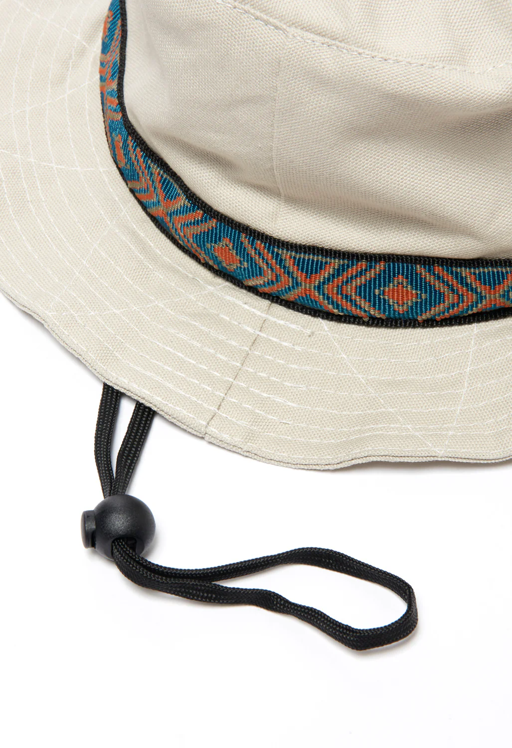 KAVU Organic Strap Bucket Hat - Stone - Image 3