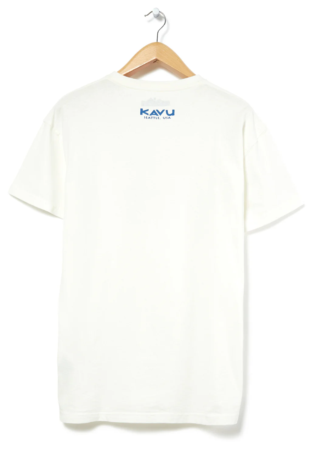 KAVU Sticker Square Men's T-Shirt - Natural - Image 2