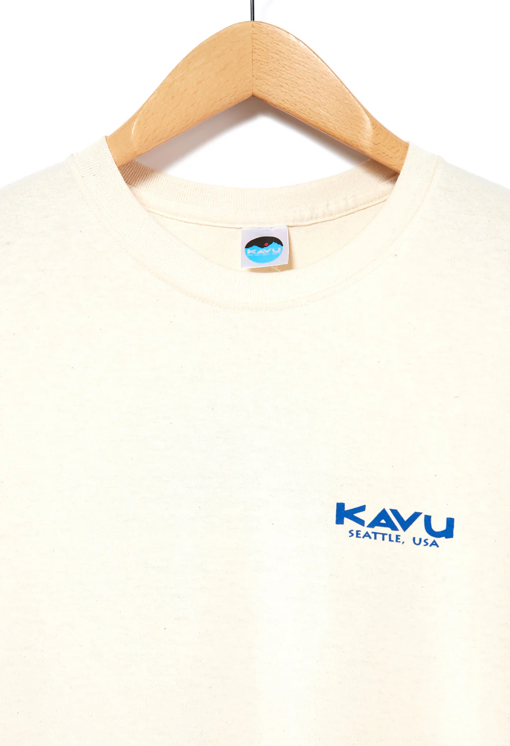 KAVU True Men's T-Shirt - Natural - Image 3