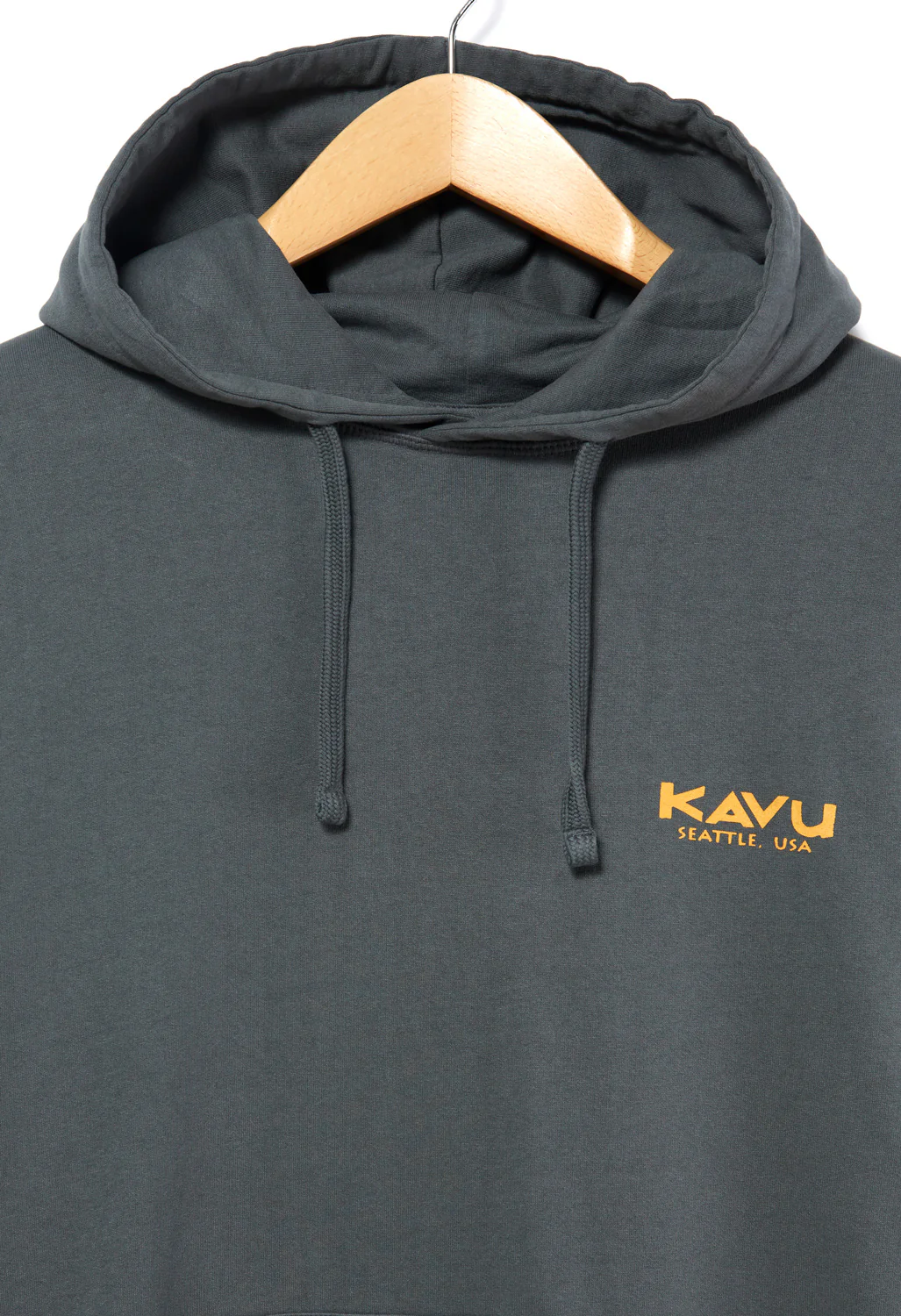 KAVU True Outdoor Hooded Sweatshirt - Gunmetal - Image 3