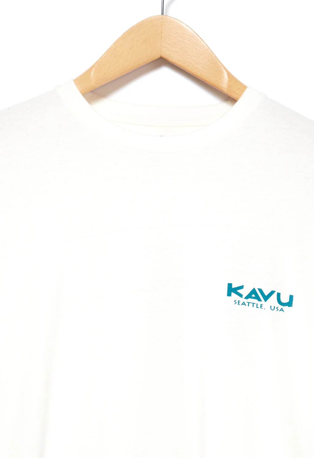 KAVU True Outdoor Long Sleeved T-Shirt - Snow White - Image 3