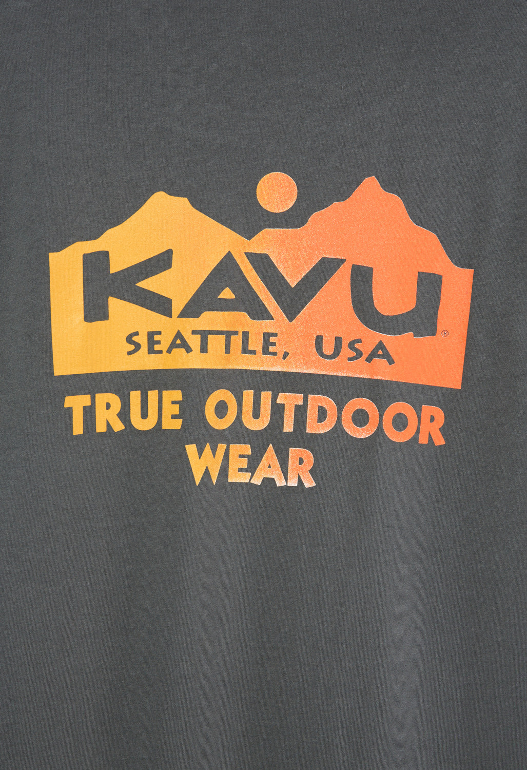 KAVU True Outdoor T-Shirt - Gunmetal - Image 4