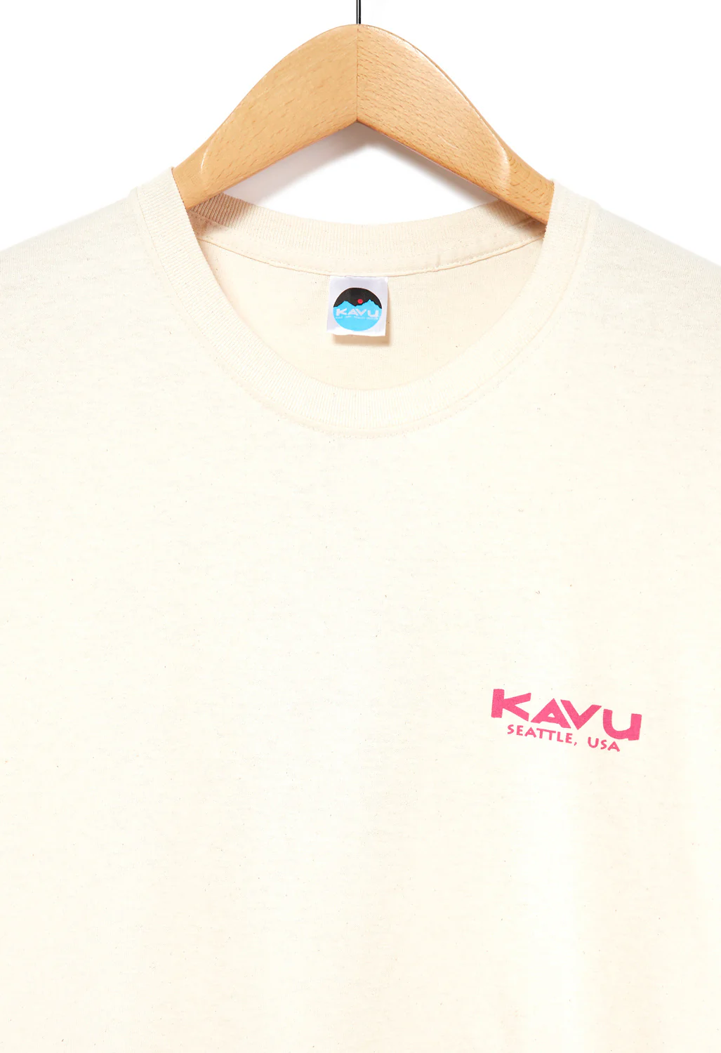 KAVU Unlimited Men's T-Shirt - Natural - Image 3
