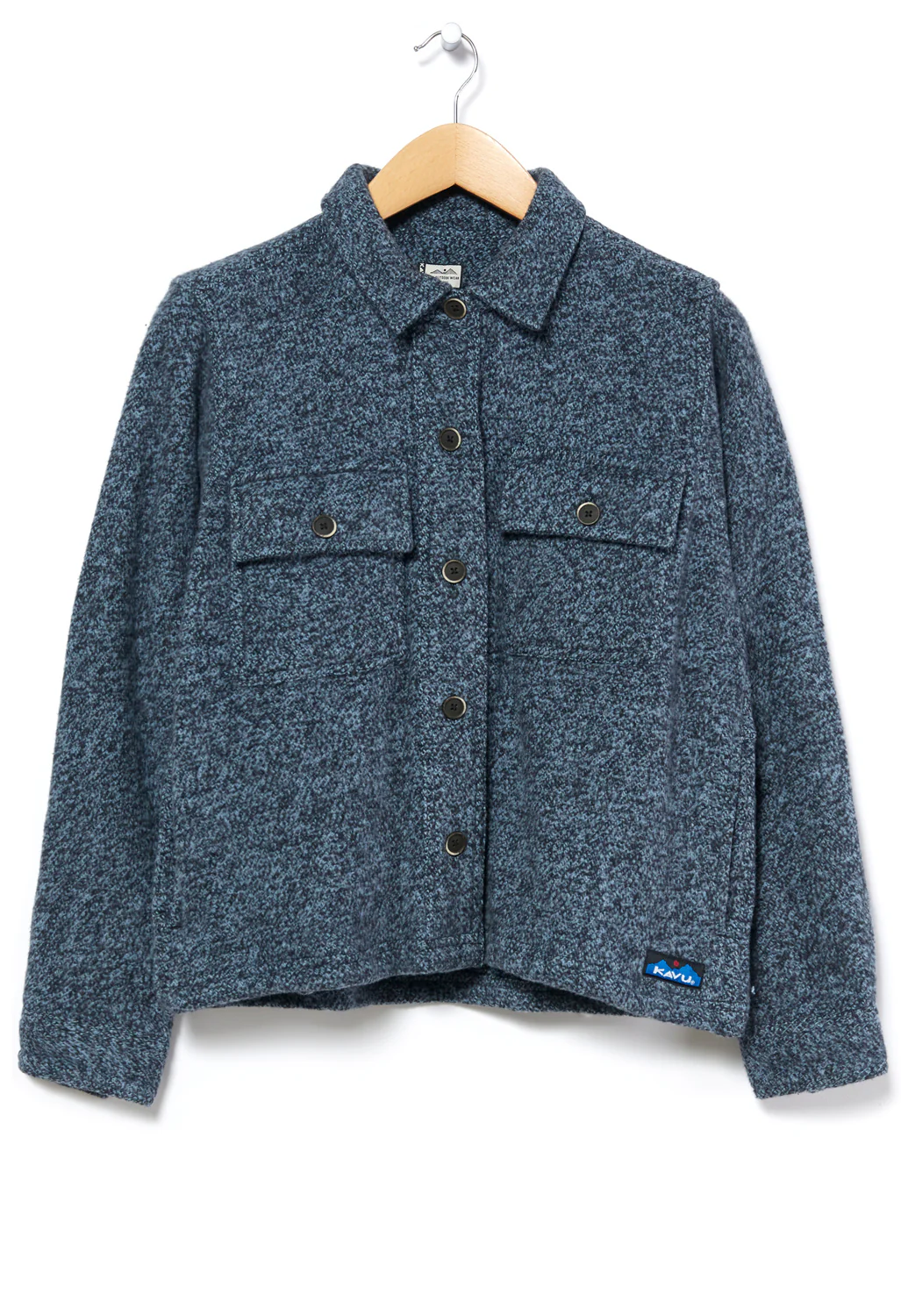 KAVU Women's Acacia Shirt Jacket - Blue Slate