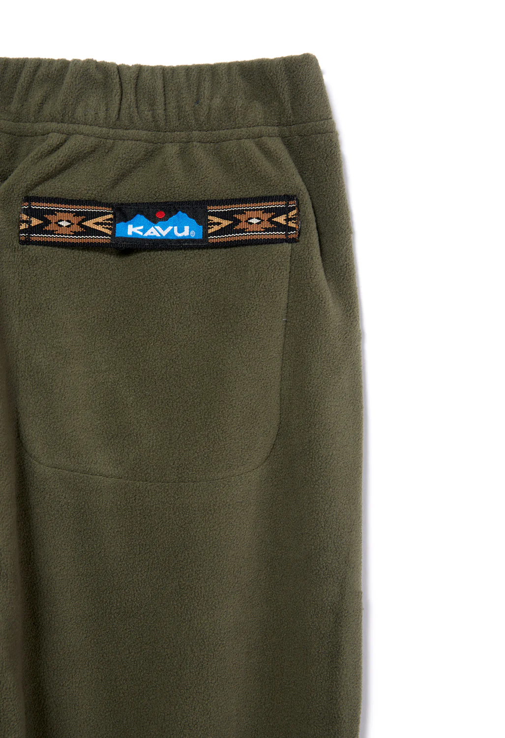 KAVU Women's Cadha Fleece Pants - Leaf - Image 3