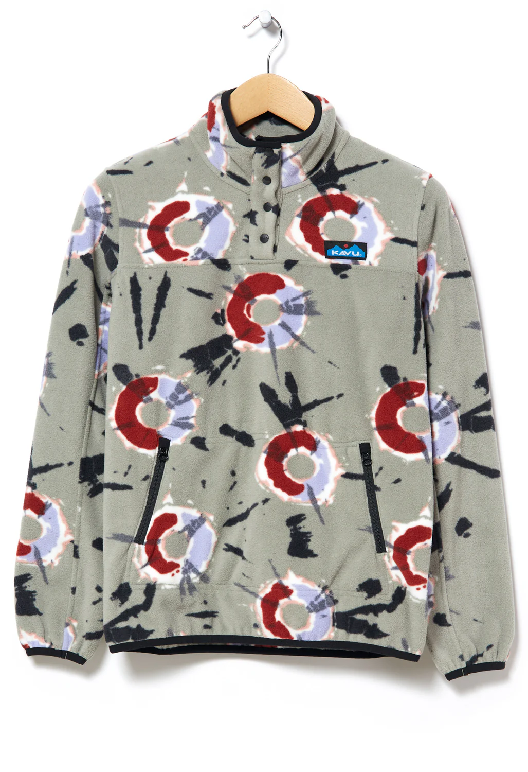 KAVU Women's Cavanaugh Fleece - Tie Dye Burst