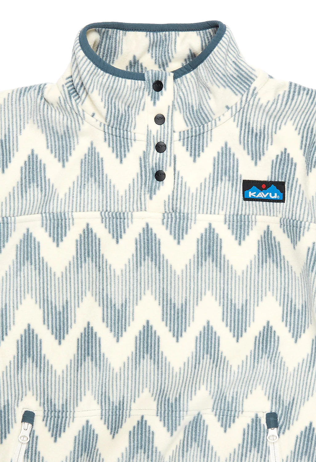 KAVU Women's Cavanaugh Fleece Pullover - Winter Wave - Image 3