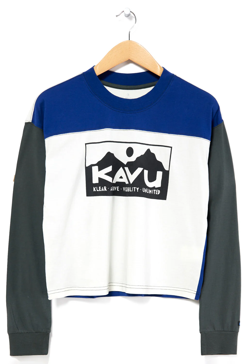 KAVU Women's Francis Long Sleeve T-Shirt - River Block