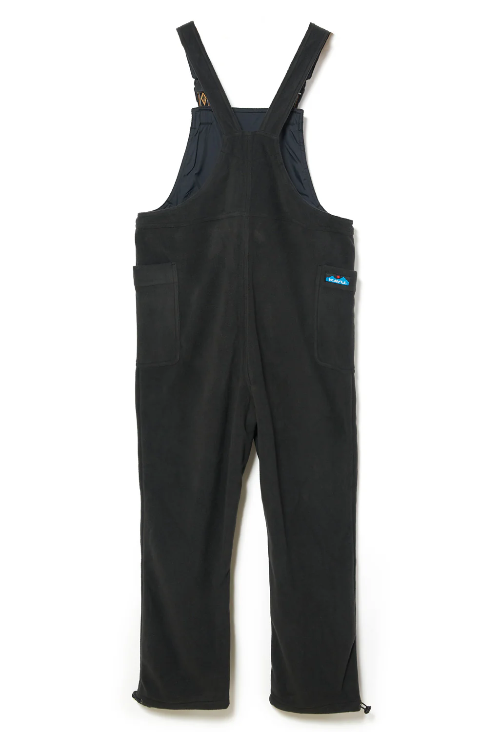 KAVU Women's Pocatello Fleece Overalls - Black - Image 2