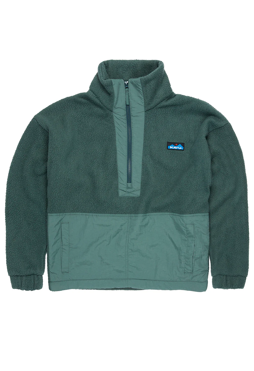 KAVU Women's Rockhaven Fleece Pullover - Dark Forest