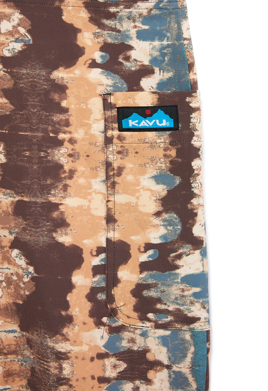 KAVU Women's San Blas Jumpsuit - Rocky Mtn Tie Dye - Image 4