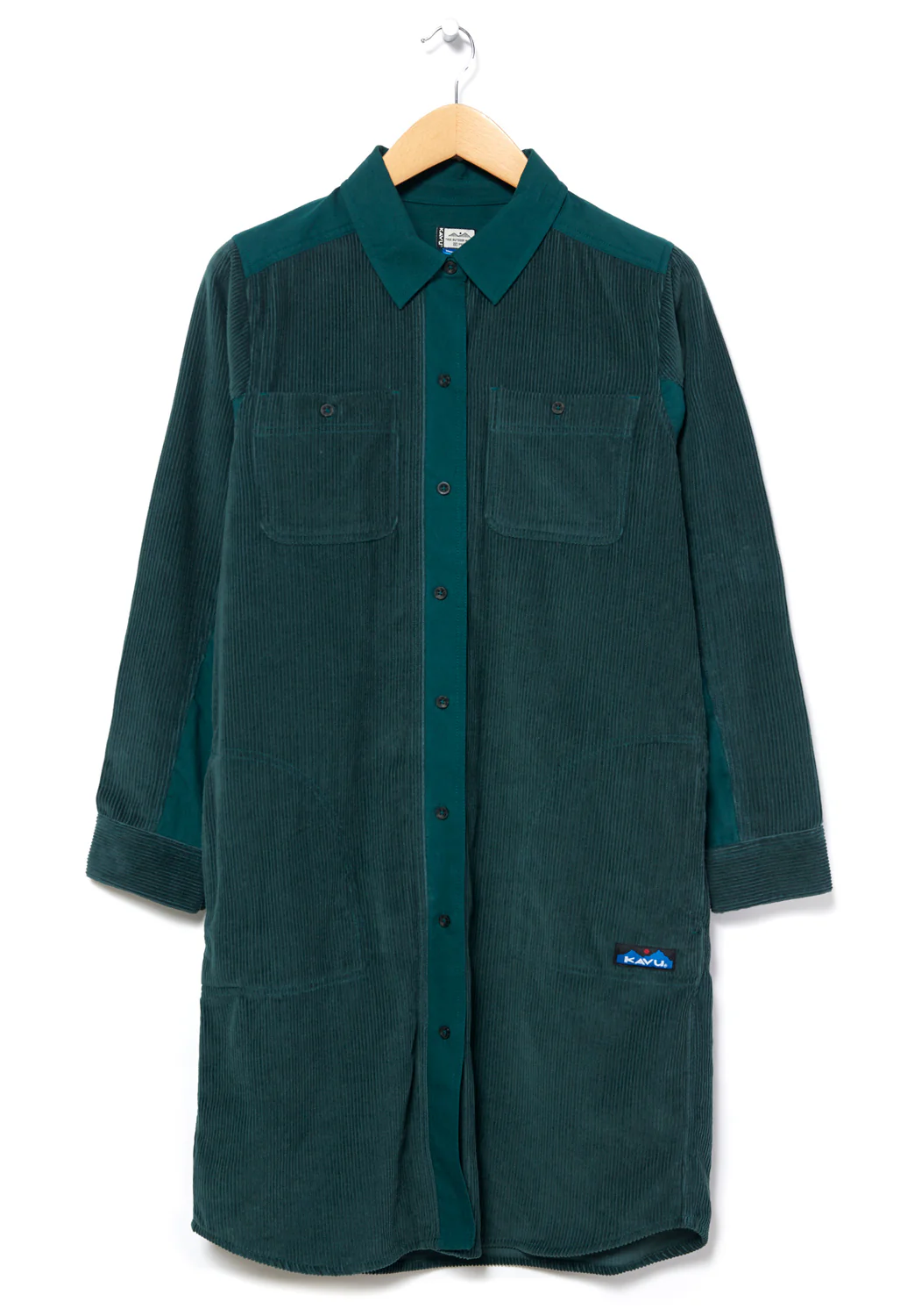 KAVU Women's Sylvie Shirt Dress - Hemlock