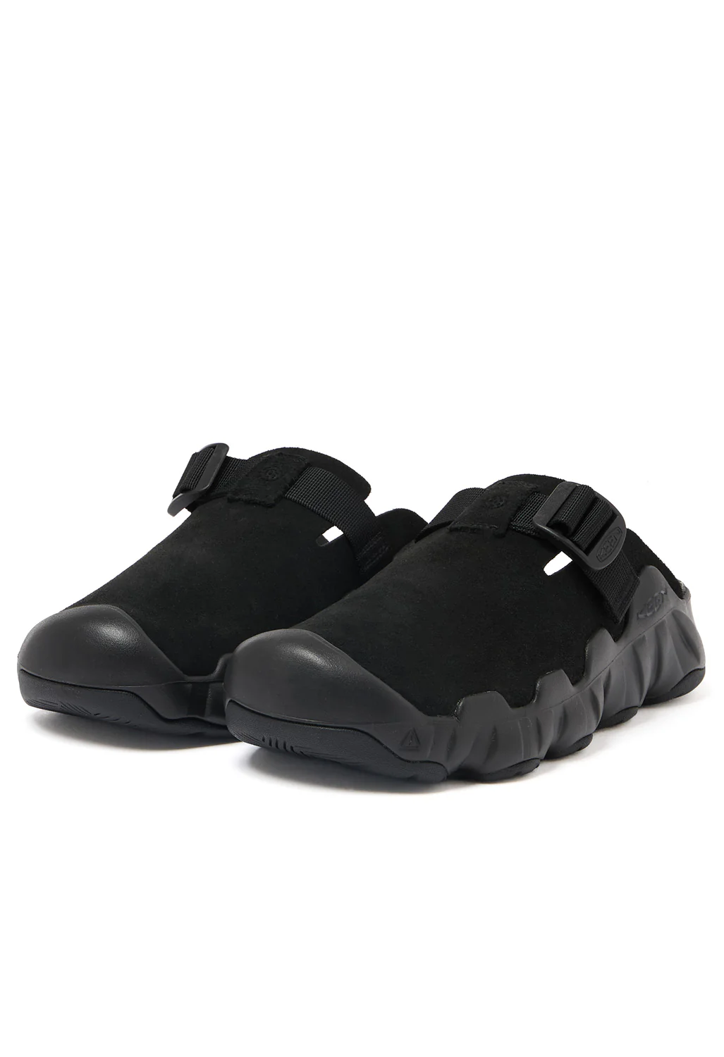 Keen Men's Hyperport Clog Leather - Black / Black - Image 3