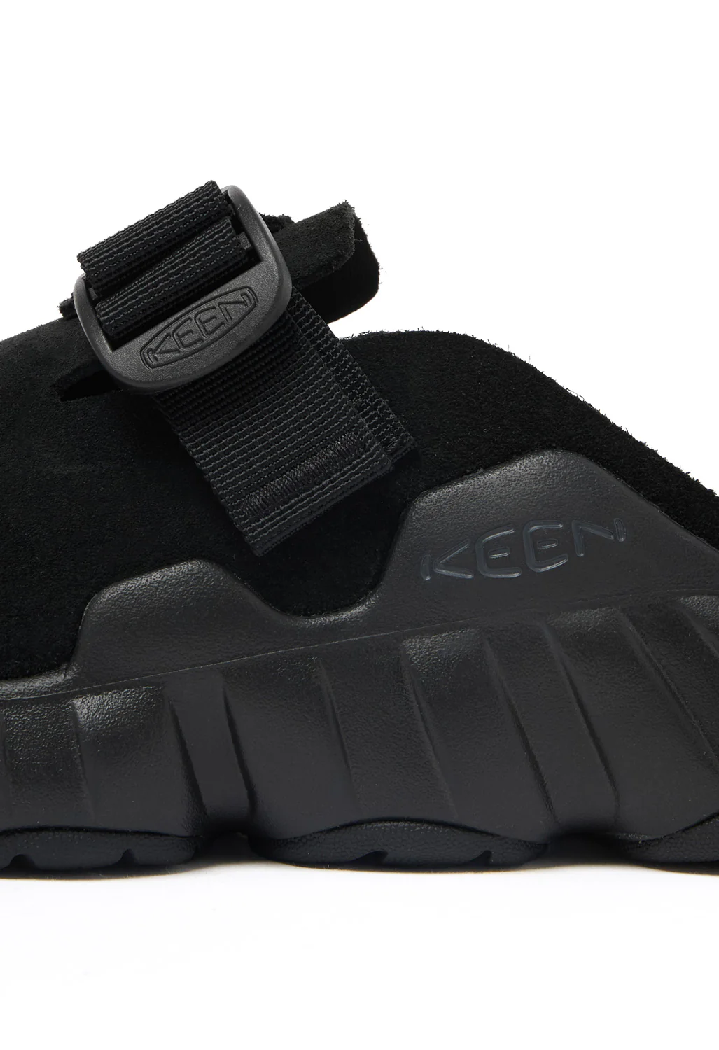 Keen Men's Hyperport Clog Leather - Black / Black - Image 6
