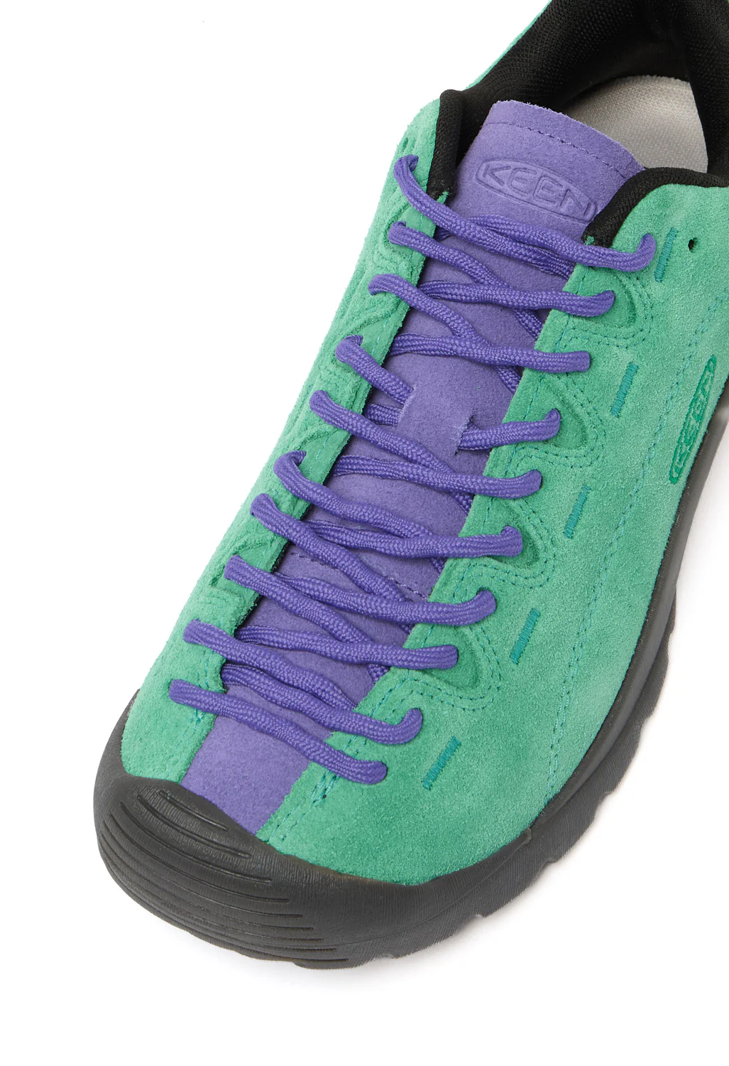 Keen Women's Jasper Trainers - Winter Green / Purple Opulence - Image 2