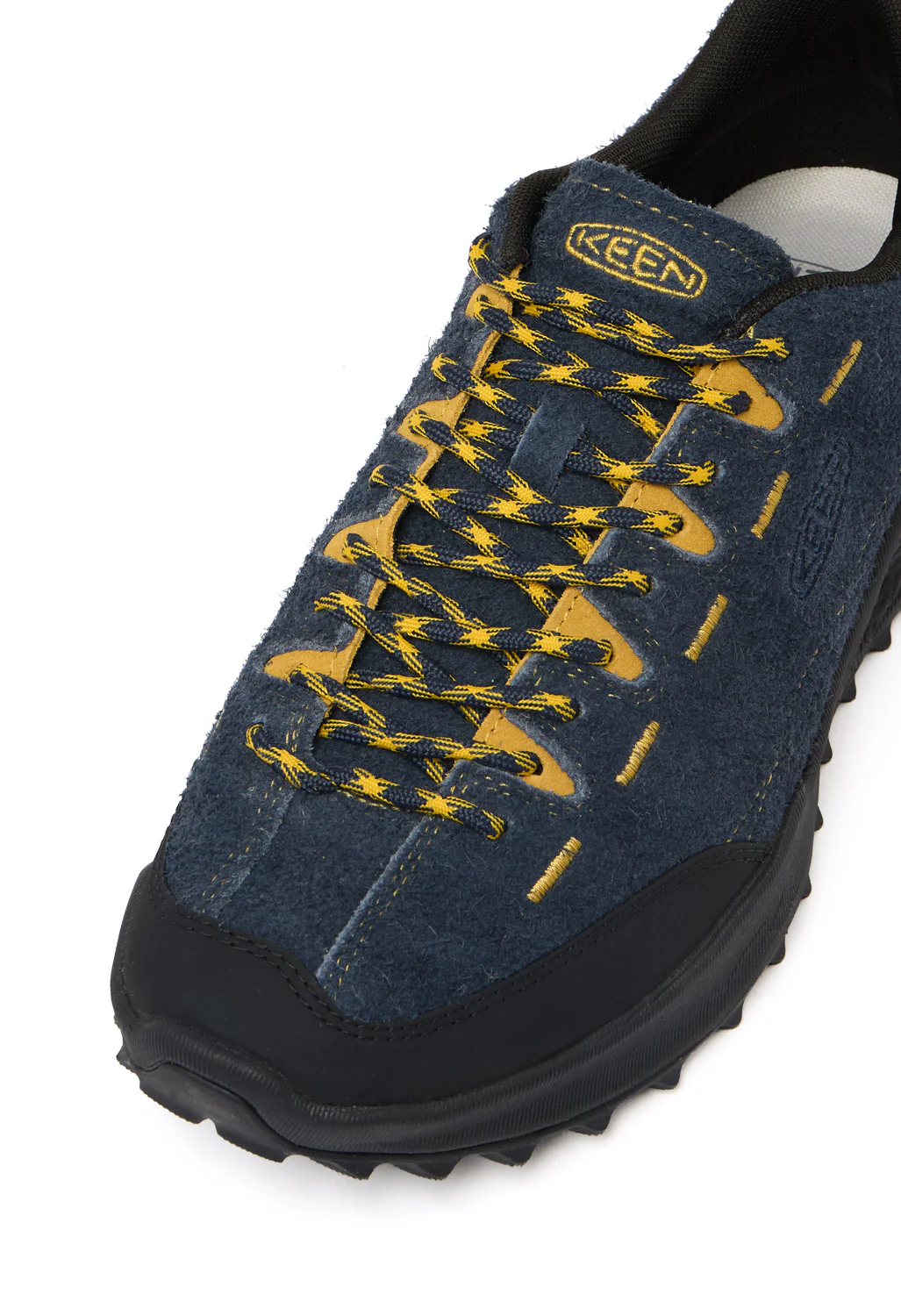 Keen Men's Jasper Zionic Trainers - Sky Captain / Lemon Curry - Image 2