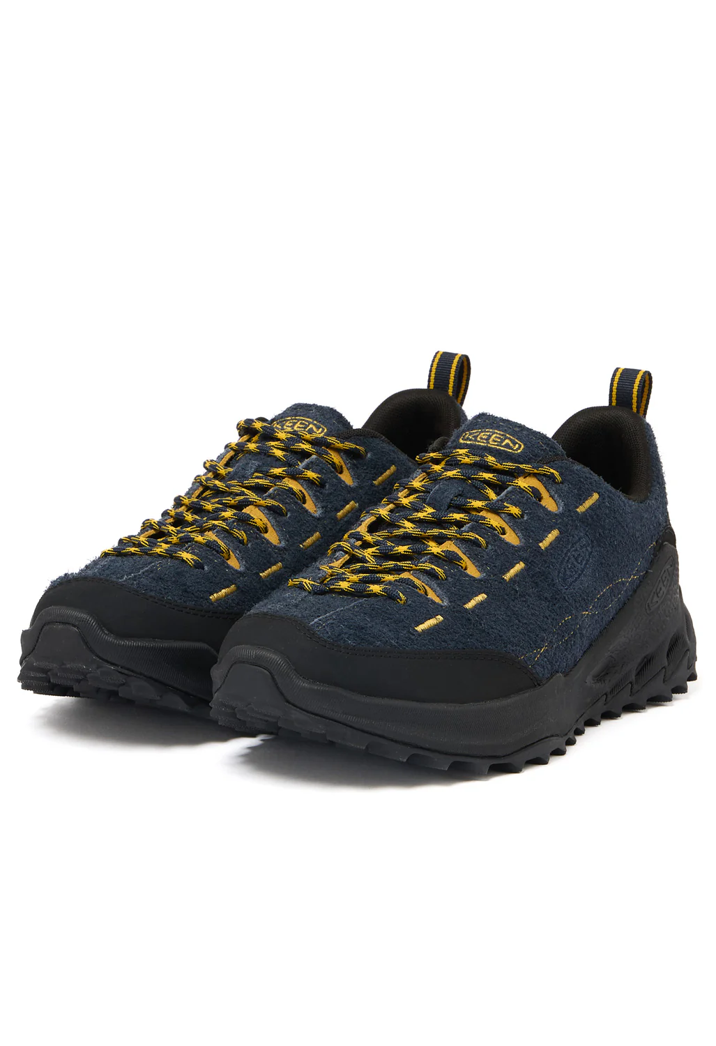 Keen Men's Jasper Zionic Trainers - Sky Captain / Lemon Curry - Image 3
