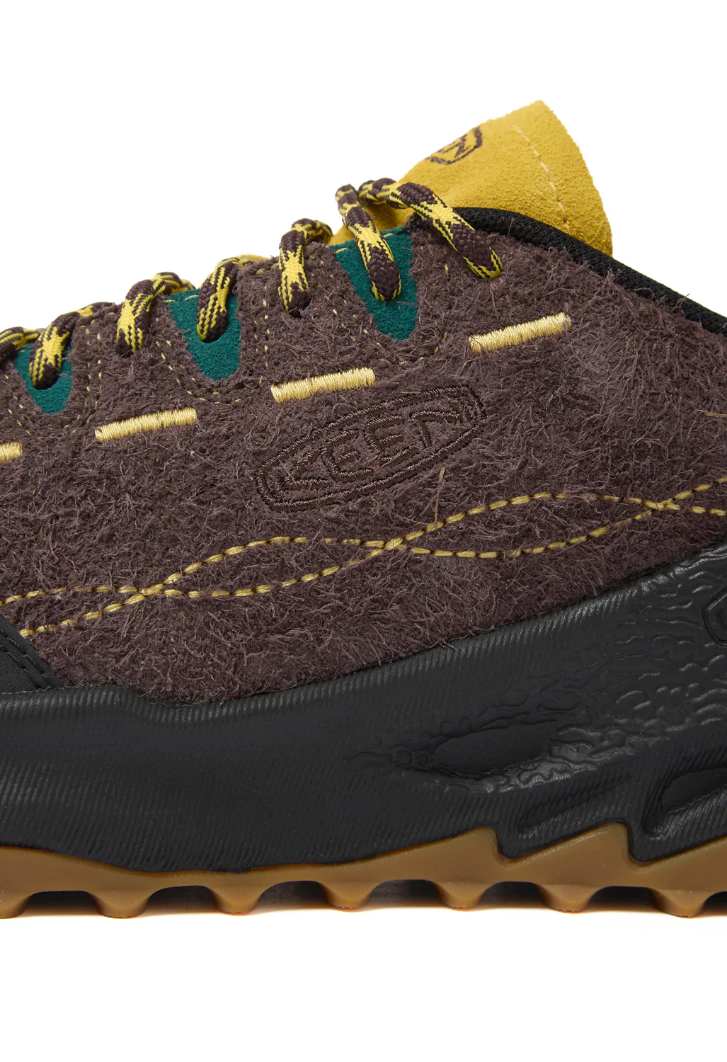 Keen Men's Jasper Zionic Trainers - Java / Cream Gold - Image 6