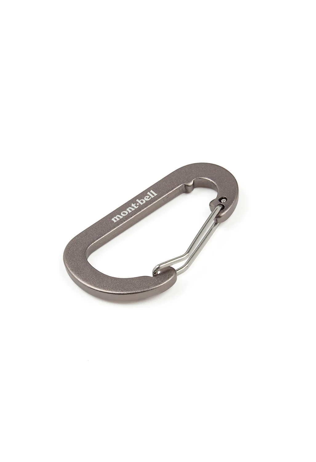 Montbell Key Carabiner Flat D Kan 6 - Gunmetal - Image 4