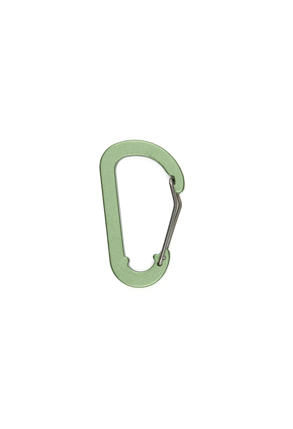 Montbell Key Carabiner Flat D Kan 6 - Sage - Image 2
