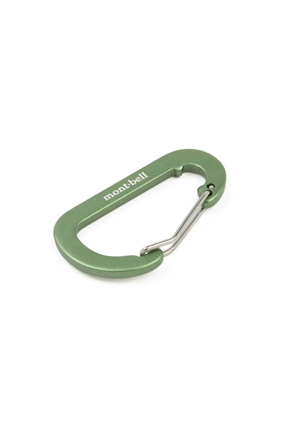 Montbell Key Carabiner Flat D Kan 6 - Sage - Image 3