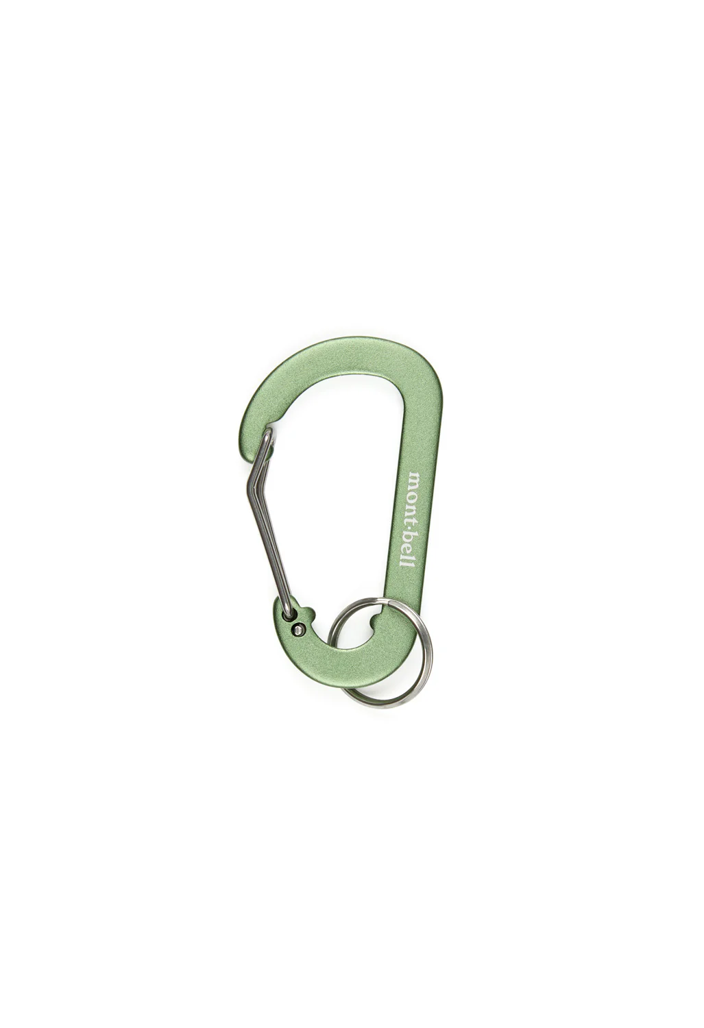 Montbell Key Carabiner Flat D Kan 6 - Sage - Image 4