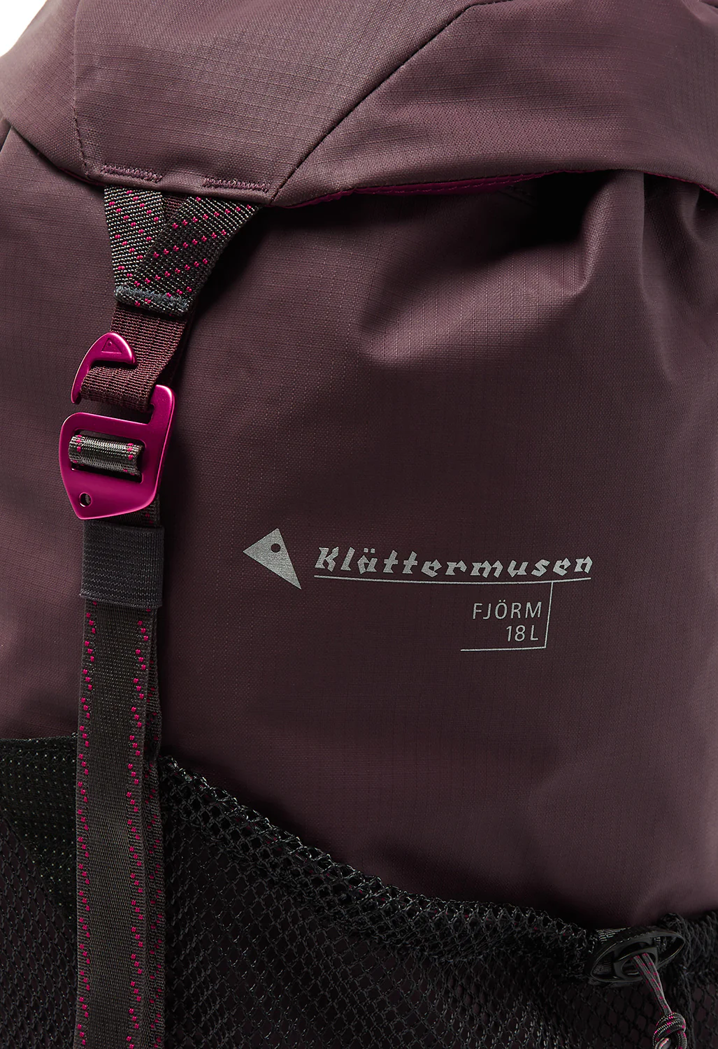 Klattermusen Fjorm Backpack 18L - Amaranth Red - Image 5