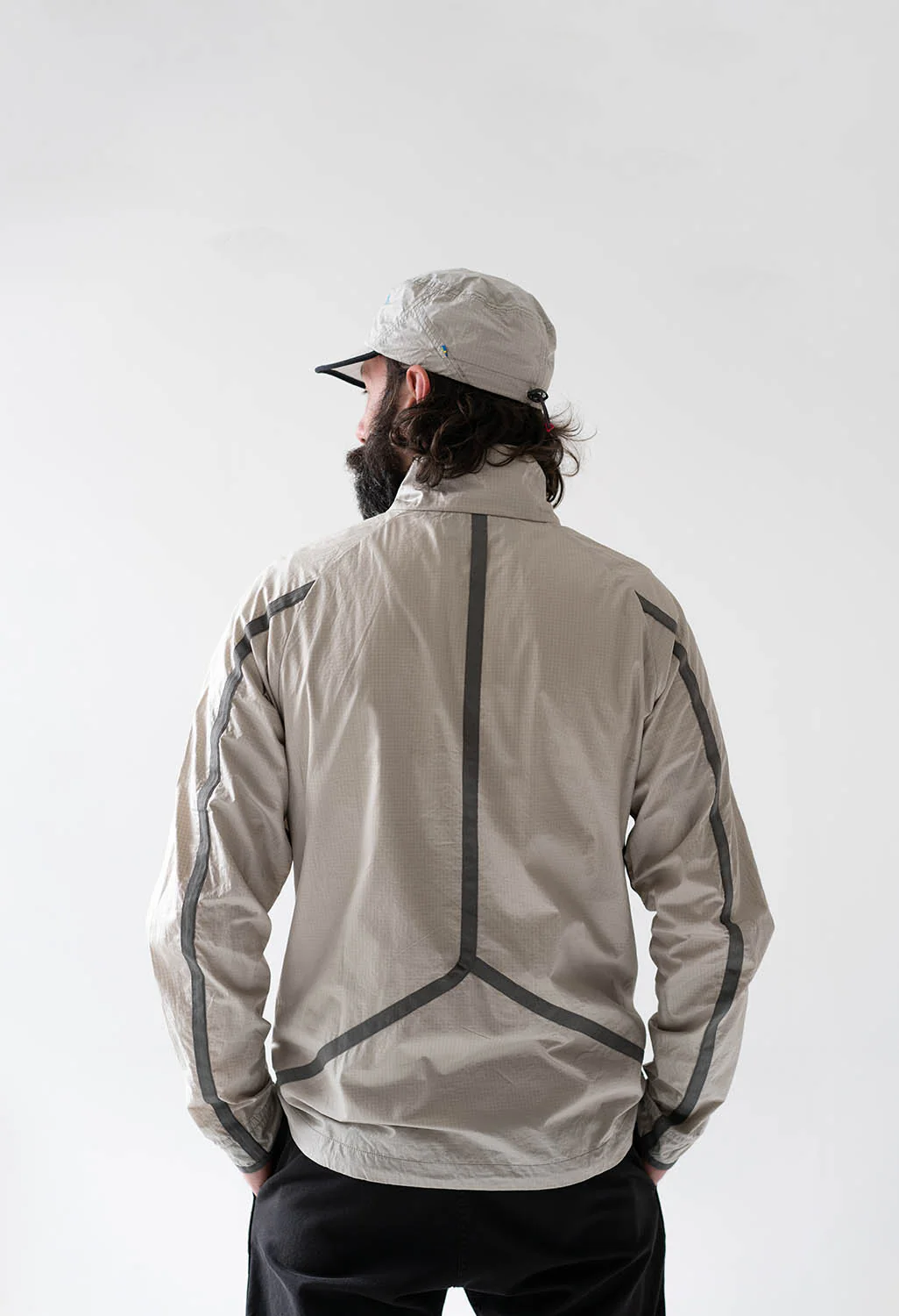 Klattermusen Men's Ansur Wind Jacket - Dove Raven - Image 7