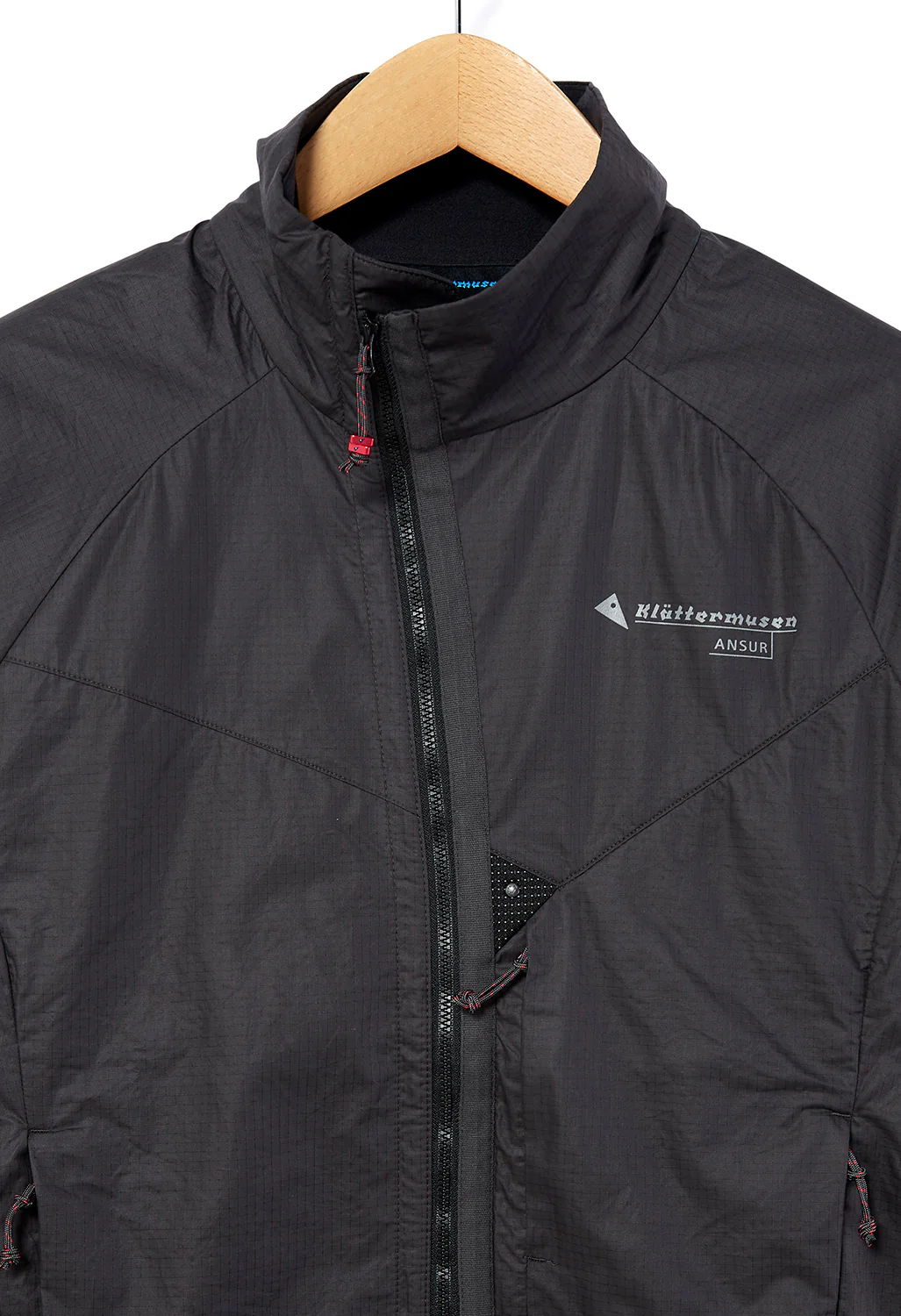Klattermusen Men's Ansur Wind Jacket - Raven Black - Image 3