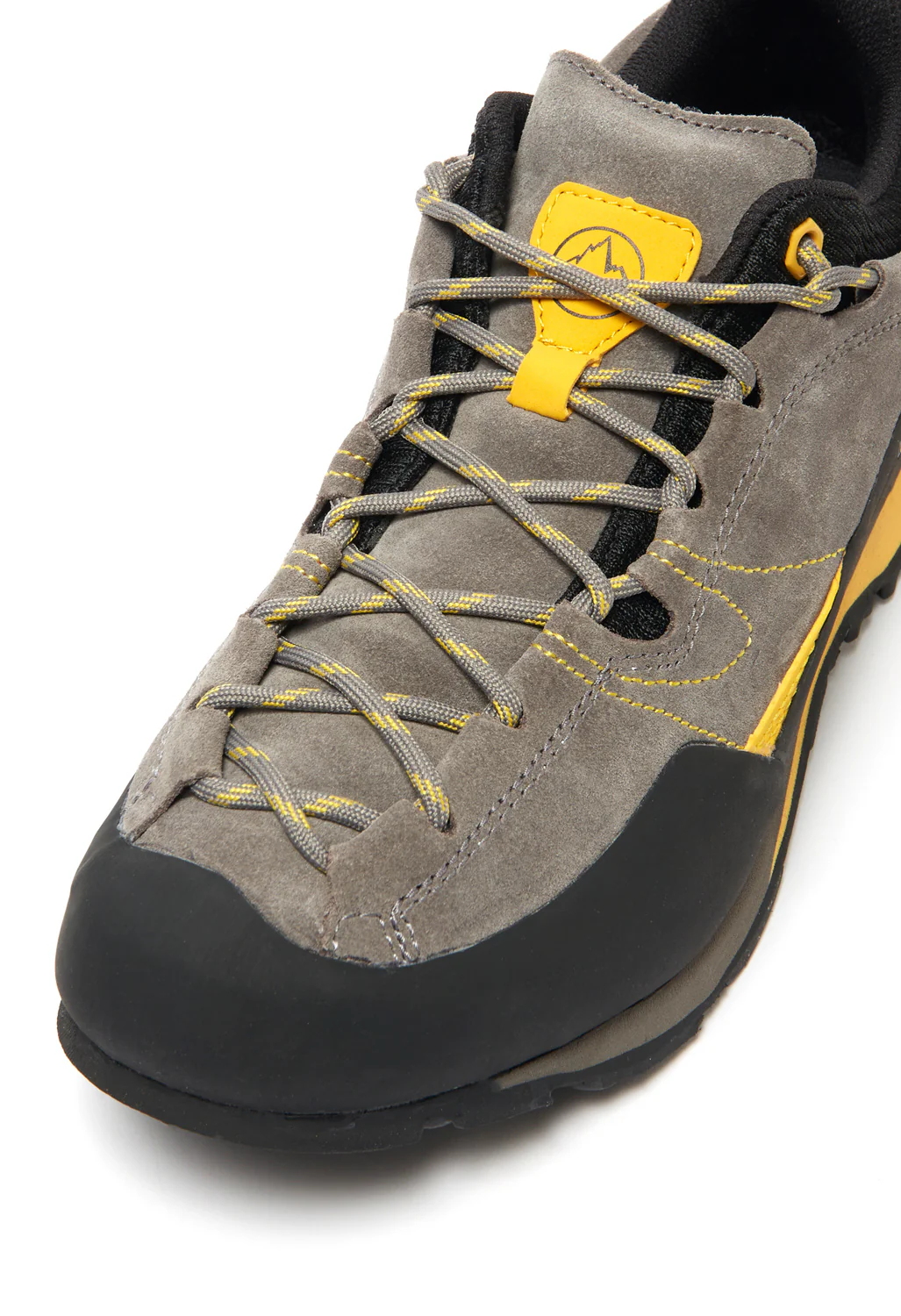 La Sportiva Boulder X Men's Shoes - Grey / Yellow - Image 4