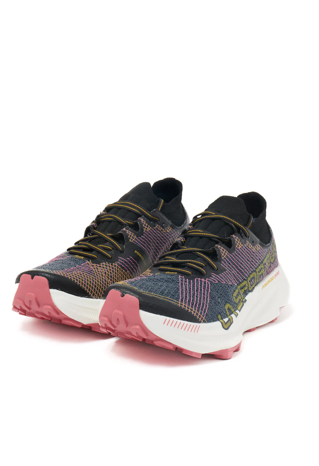 La Sportiva Women's Prodigio Pro Trail Running Shoes - Night Sky / Rosebay - Image 3