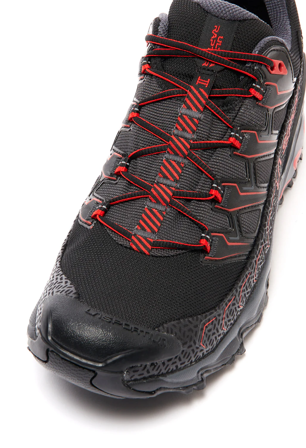La Sportiva Ultra Raptor II GORE-TEX Men's Shoes - Black/Goji - Image 4