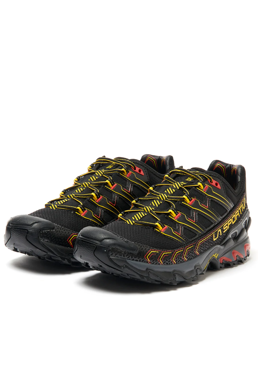 La Sportiva Ultra Raptor II Men's Shoes - Black/Yellow - Image 2