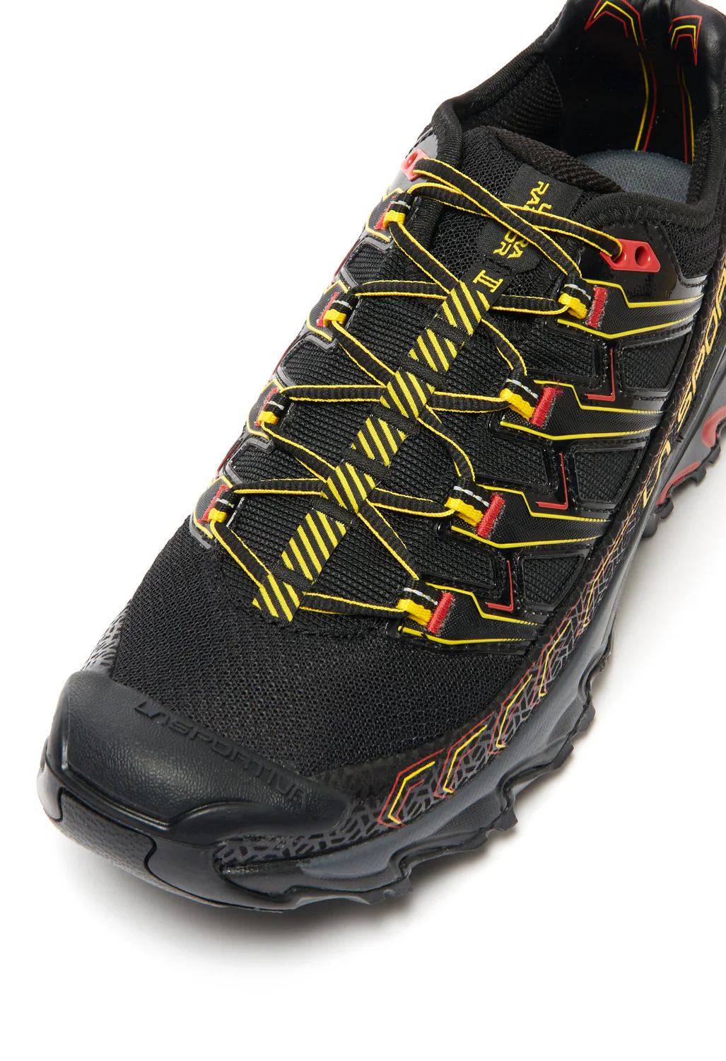 La Sportiva Ultra Raptor II Men's Shoes - Black/Yellow - Image 4