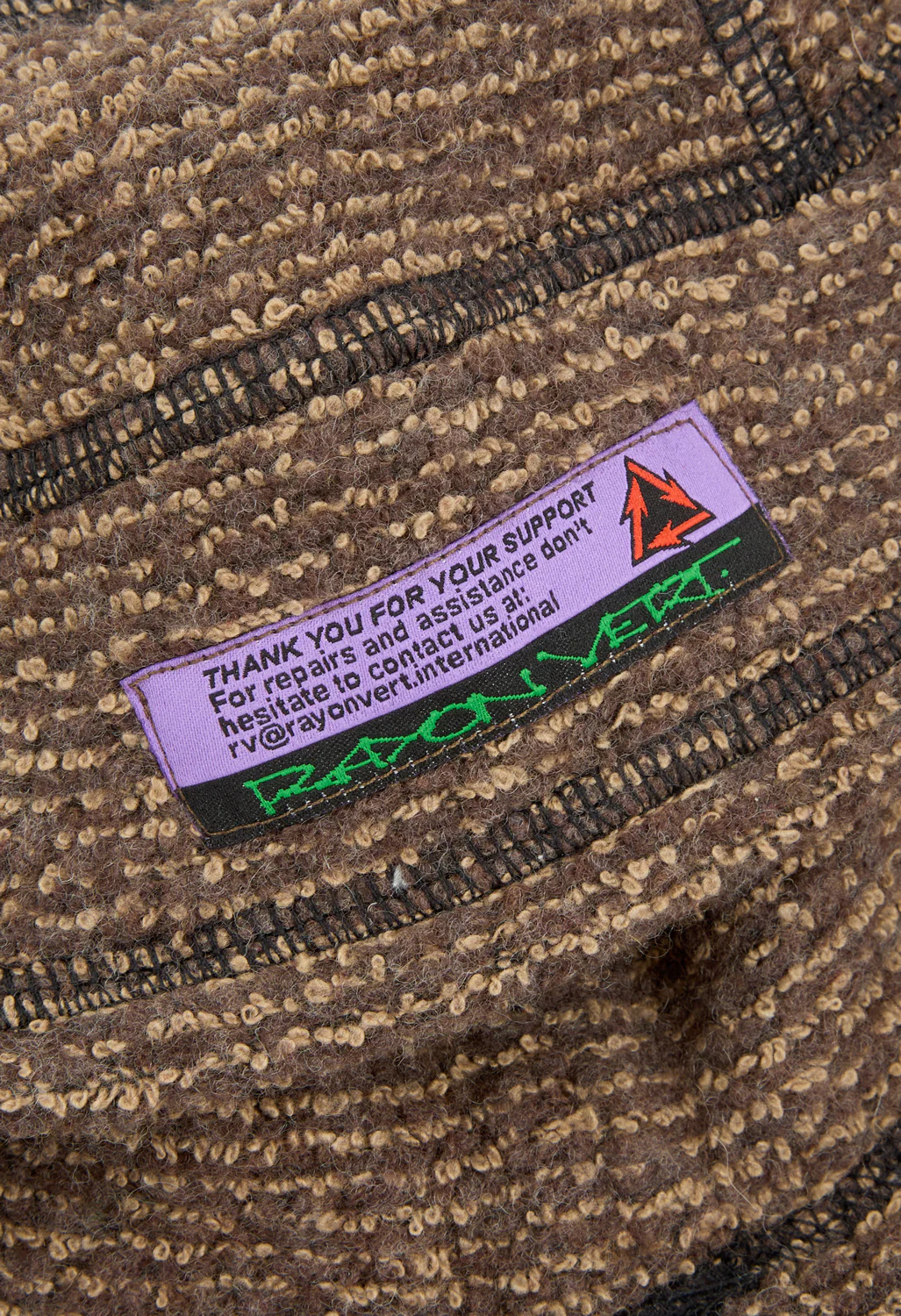 RAYON VERT Lahmacun Hat - Sheep Brown - Image 3