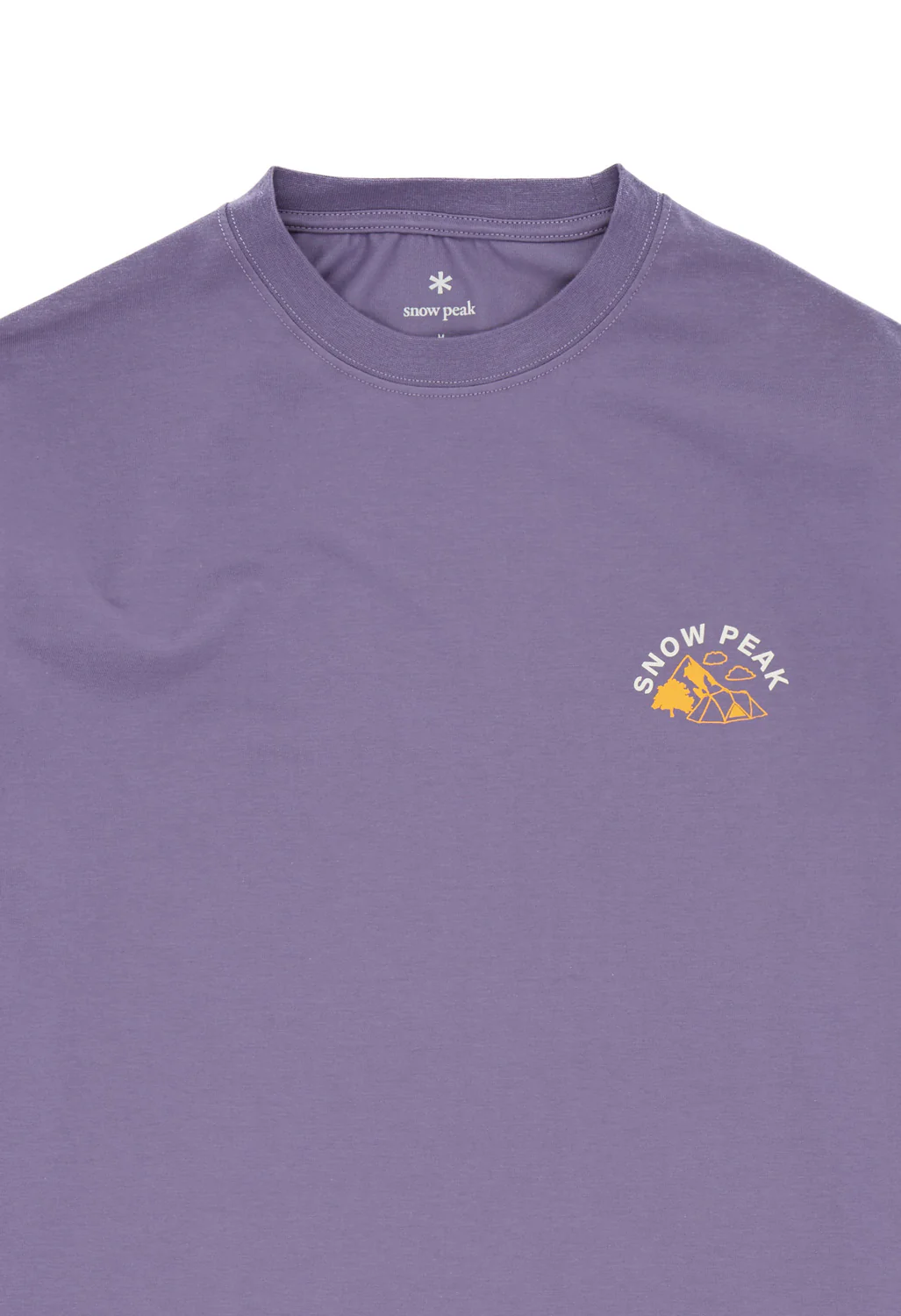 Snow Peak Living With Nature Long Sleeve T-Shirt - Purple - Image 3