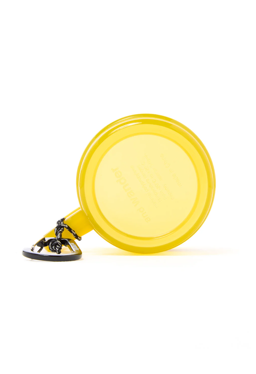 and wander Logo PP Mug - Yellow - Image 4