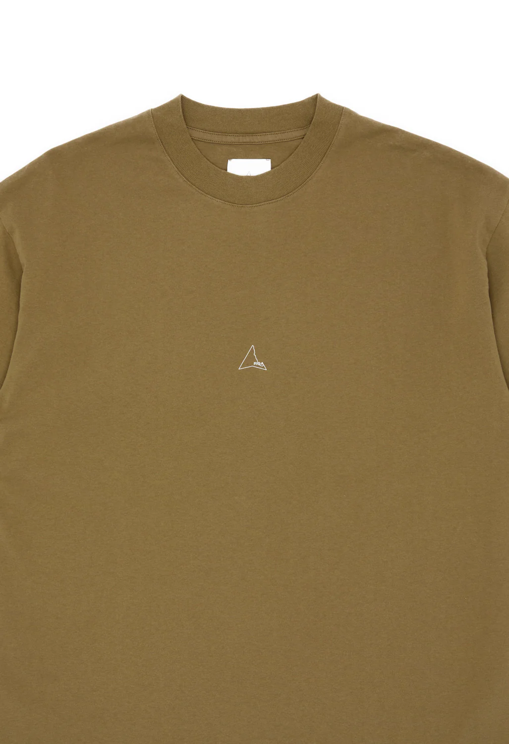 ROA Logo T Shirt - Brown Olive - Image 3