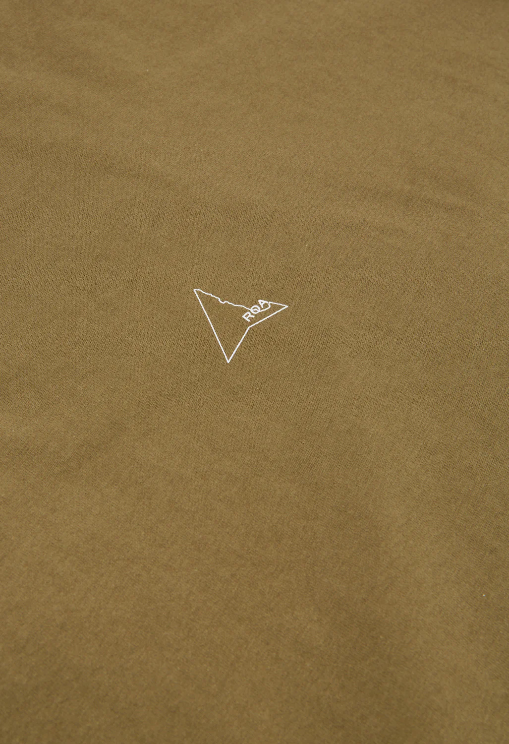 ROA Logo T Shirt - Brown Olive - Image 4