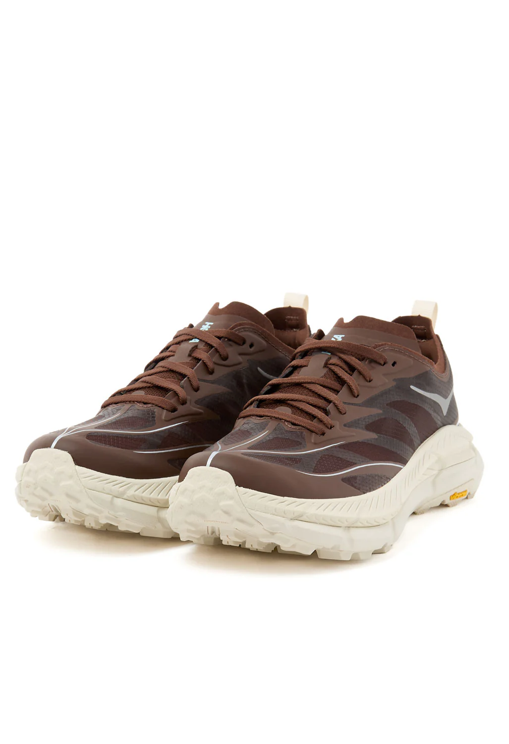 Hoka Mafate Speed 4 Lite Trainers - Cold Brew / Oat Milk - Image 3