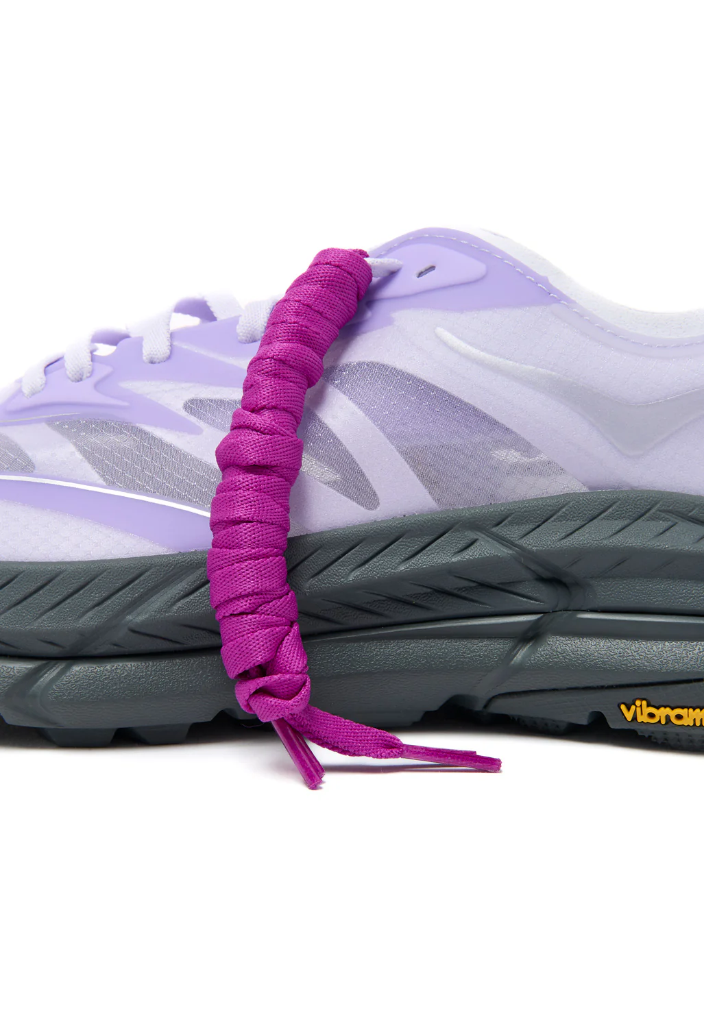 Hoka Mafate Speed 4 Lite Trainers - Starlight Glow / Aster Flower - Image 6