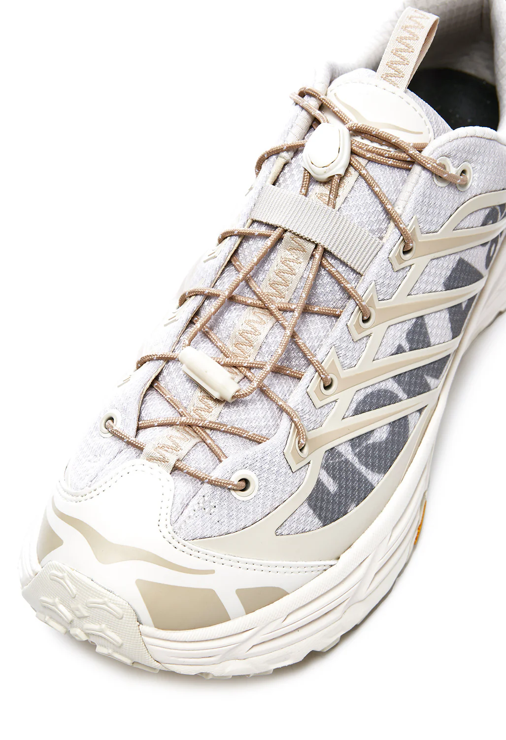 Hoka Mafate Three2 Trainers - Eggnog/Shifting Sand - Image 2
