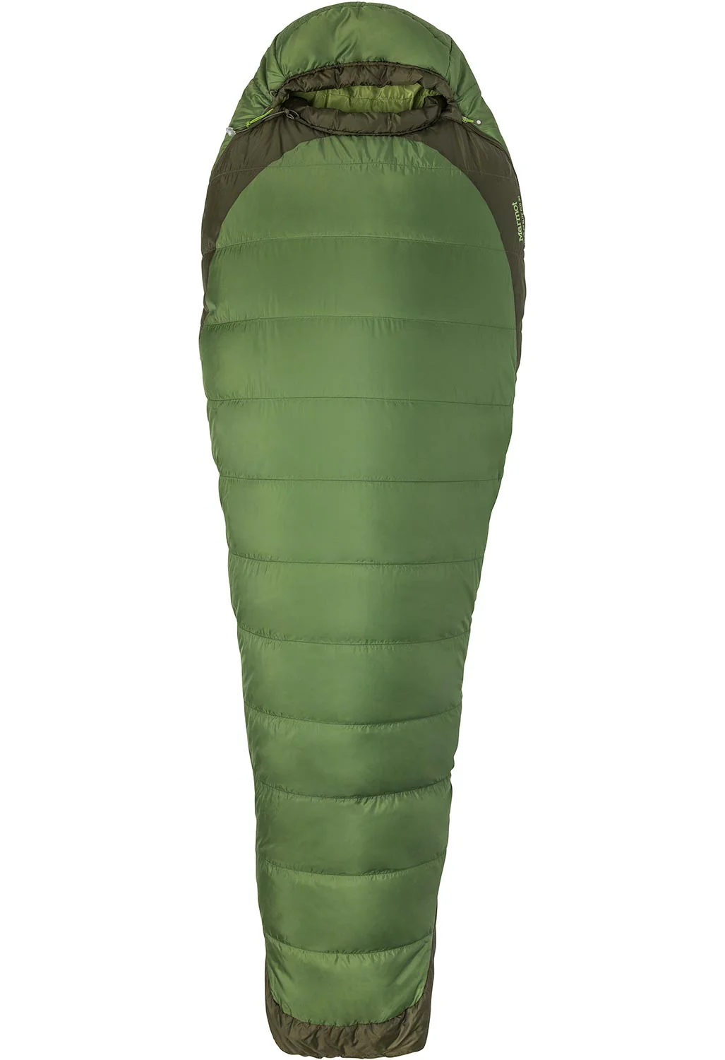 Marmot Trestles Elite Eco 30 Long Sleeping Bag - Vine Green/Forest Night - Image 4