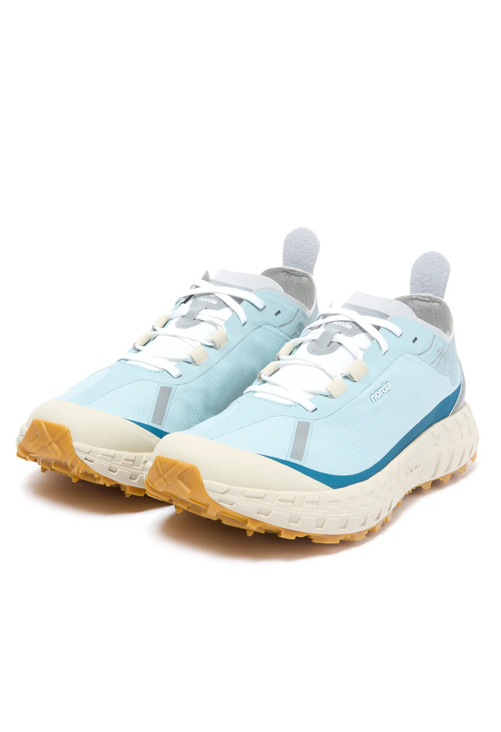 Norda Run Men's 001 Trainers - Ether Dyneema / Tan / Gum - Image 3