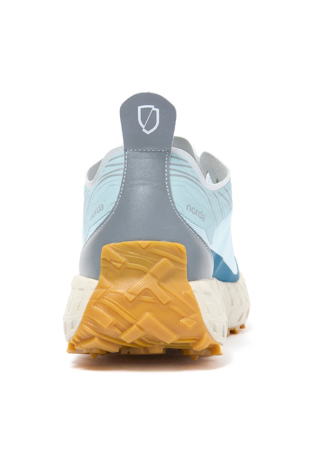 Norda Run Men's 001 Trainers - Ether Dyneema / Tan / Gum - Image 4
